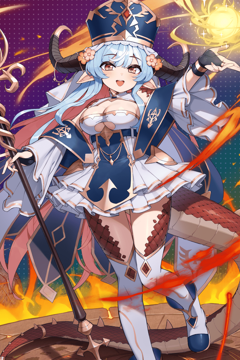 ドラゴニュートプリースト娘セラ